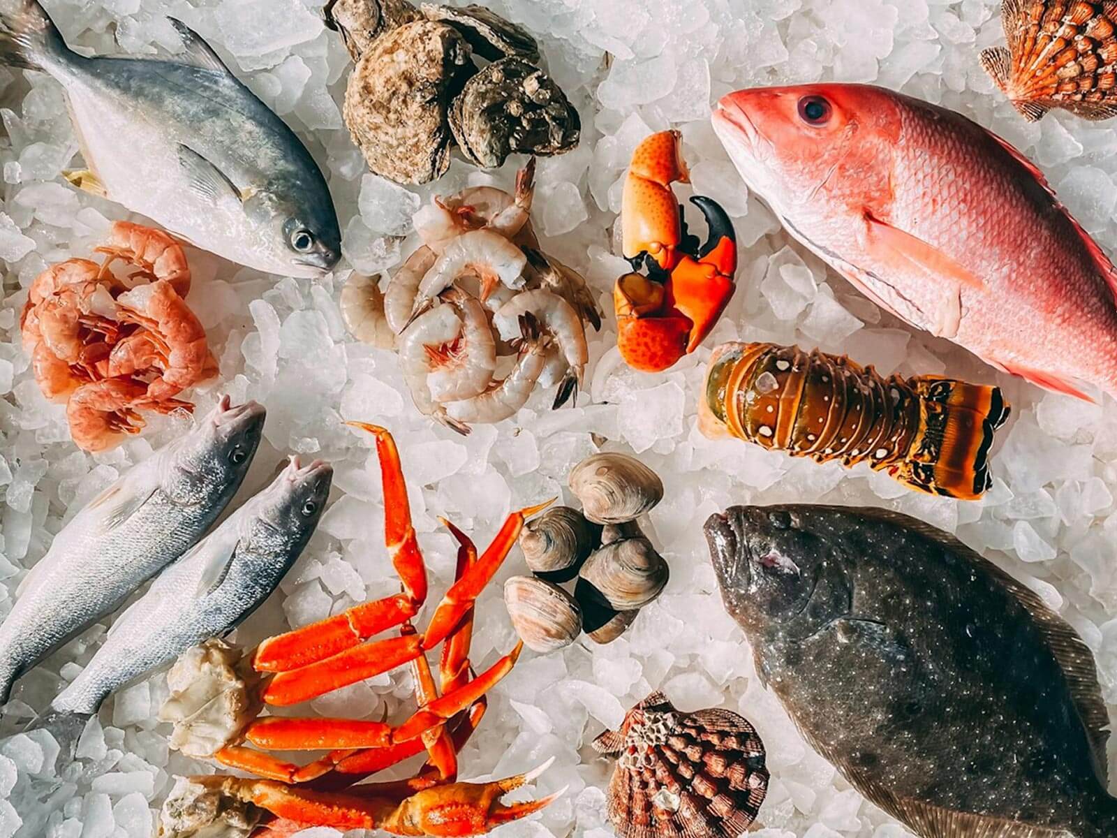 Seafood and fish market refrigerated van